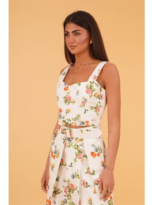 Top in cotone fantasia THE  ABITO | BL08CSSMALL ROSES