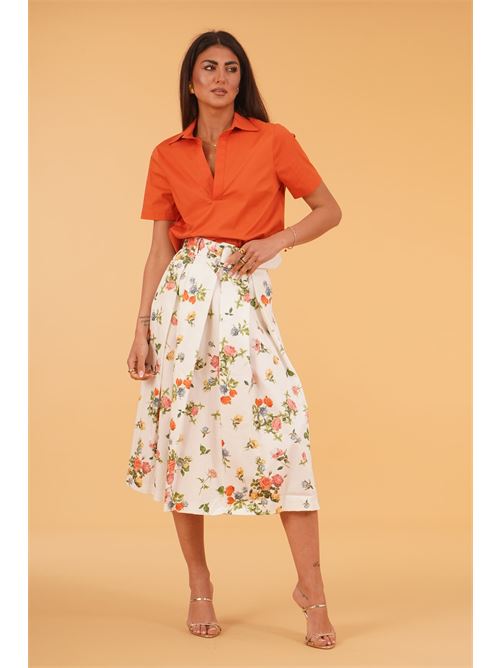 Casacca in cotone elastico THE  ABITO | BL13POPUMPKIN