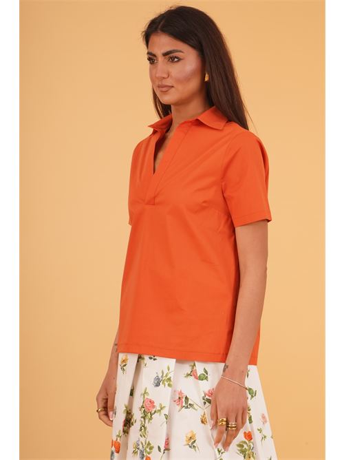 Casacca in cotone elastico THE  ABITO | BL13POPUMPKIN