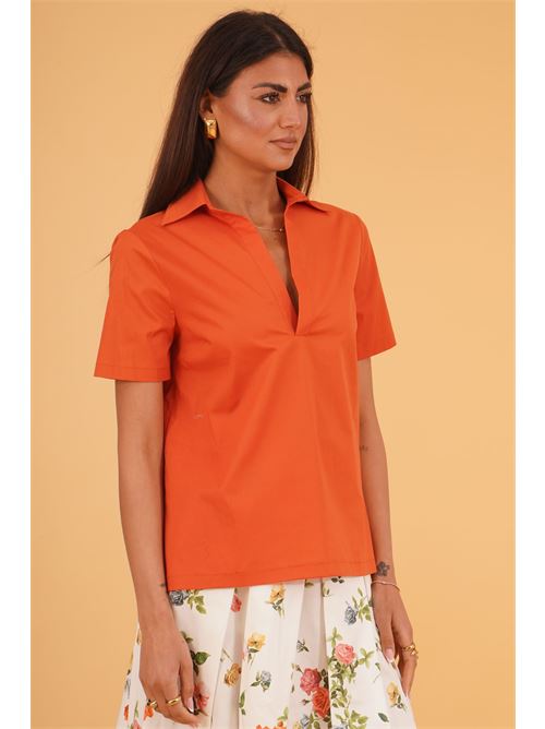 Casacca in cotone elastico THE  ABITO | BL13POPUMPKIN