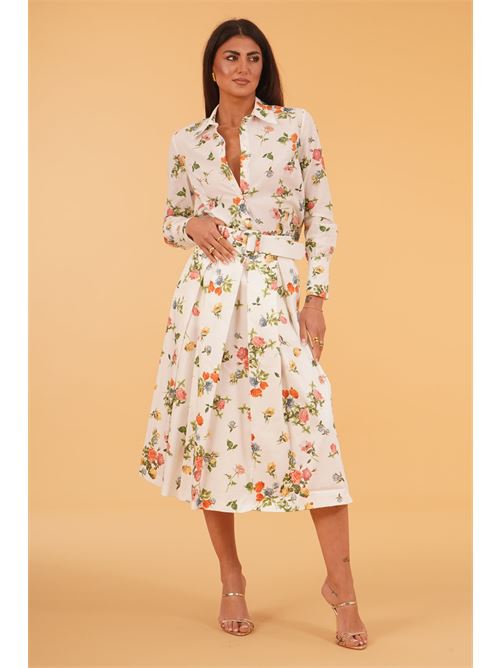 Camicia in cotone fantaia THE  ABITO | BL20MSFANTASIA