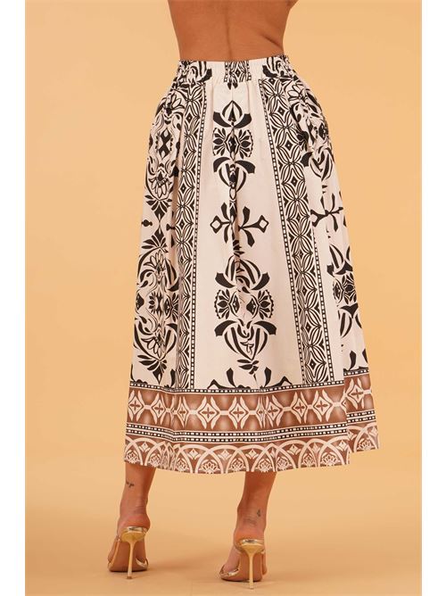 Gonna in cotone fantasia THE  ABITO | GO08PSFANTASIA