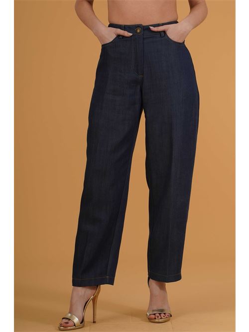 Pantalone in denim The First | HENRY 603/TFDENIM