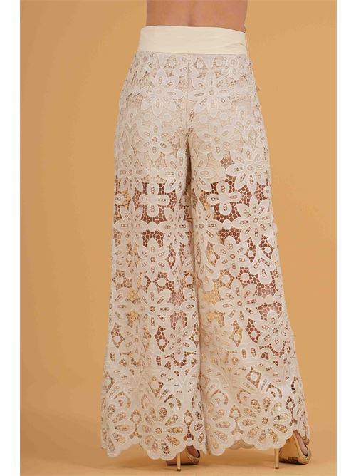 Completo in pizzo twins fantasy | T4860BEIGE