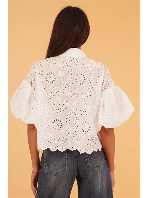 Camicia in Sangallo U R INK | CODAJASBIANCO