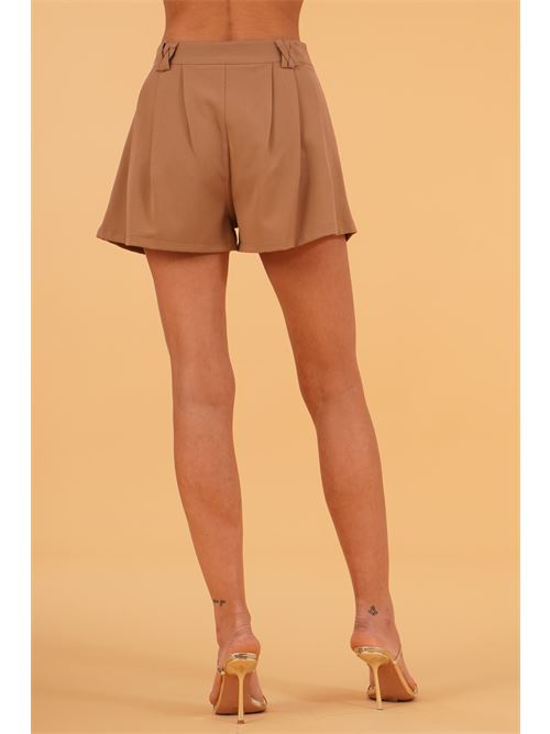 Shorts in viscosa U R INK | PALINTABACCO