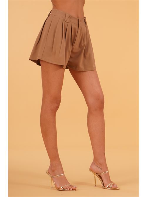 Shorts in viscosa U R INK | PALINTABACCO