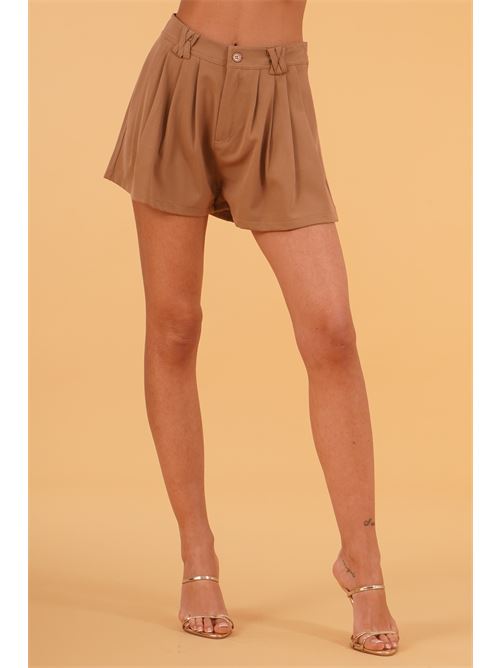 Shorts in viscosa U R INK | PALINTABACCO