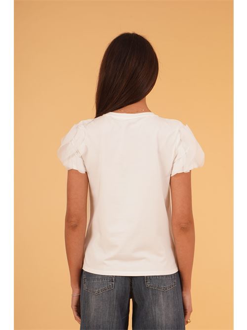 Maglia con rouches Z.O.E. | 72Q732BIANCO