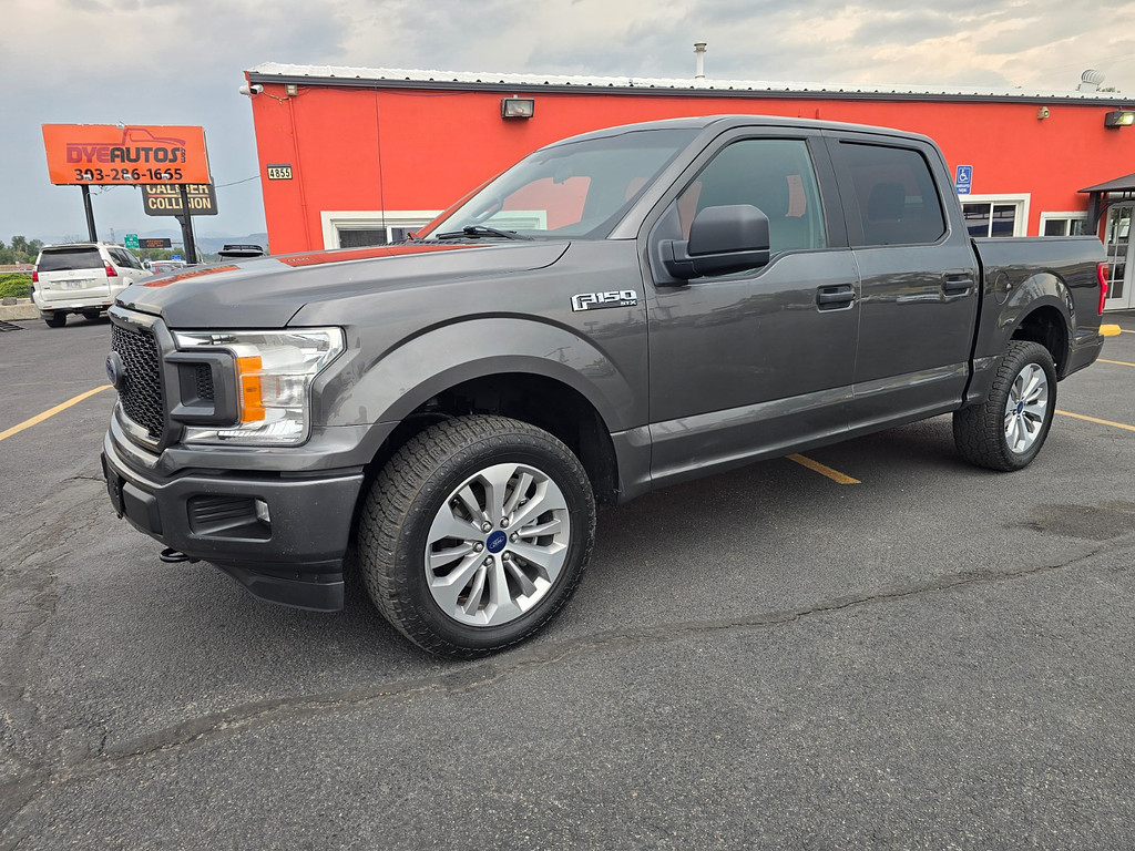 Gray 2018 Ford F-150 Pickup Truck Automatic