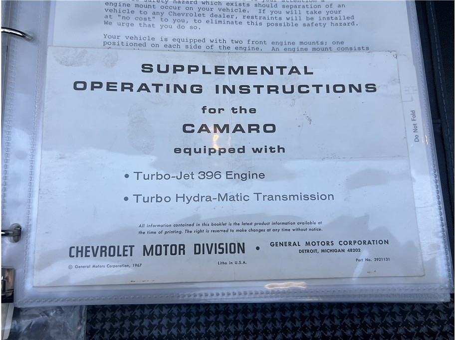 1967 Chevrolet Camaro Located at Hayes Autos Classic slide-image