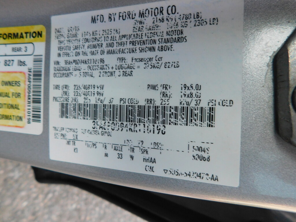 2019 Ford Fusion Located at All American Motors slide-image