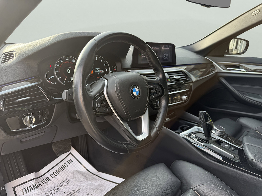 2019 BMW 5 Series Located at South Shore Mitsubishi light-box-slides
