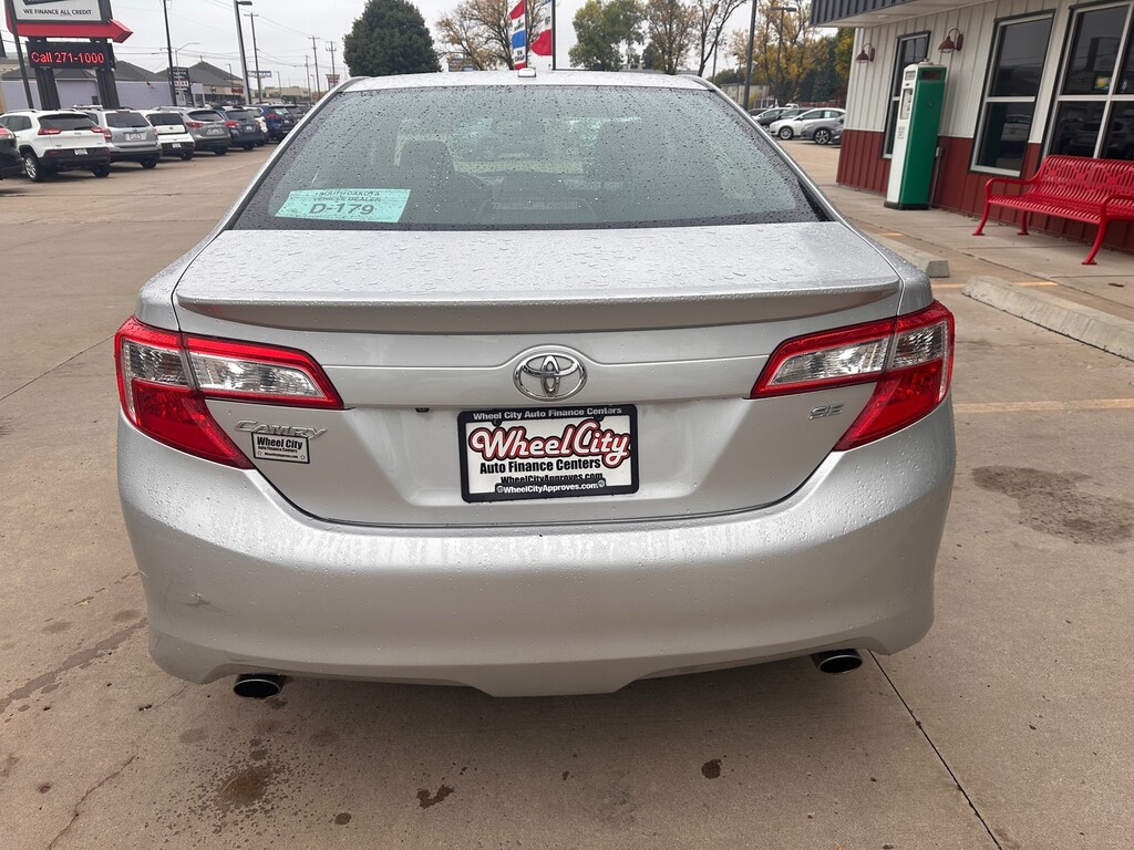 2012 Toyota Camry SE LE XLE Located at Wheel City Auto Sioux Falls light-box-slides