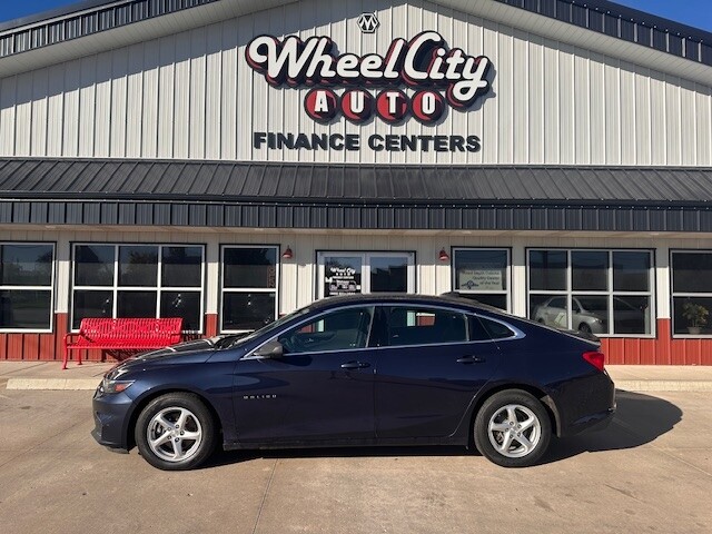2018 Chevrolet MALIBU LS 1FL Located at Wheel City Auto Sioux Falls light-box-slides