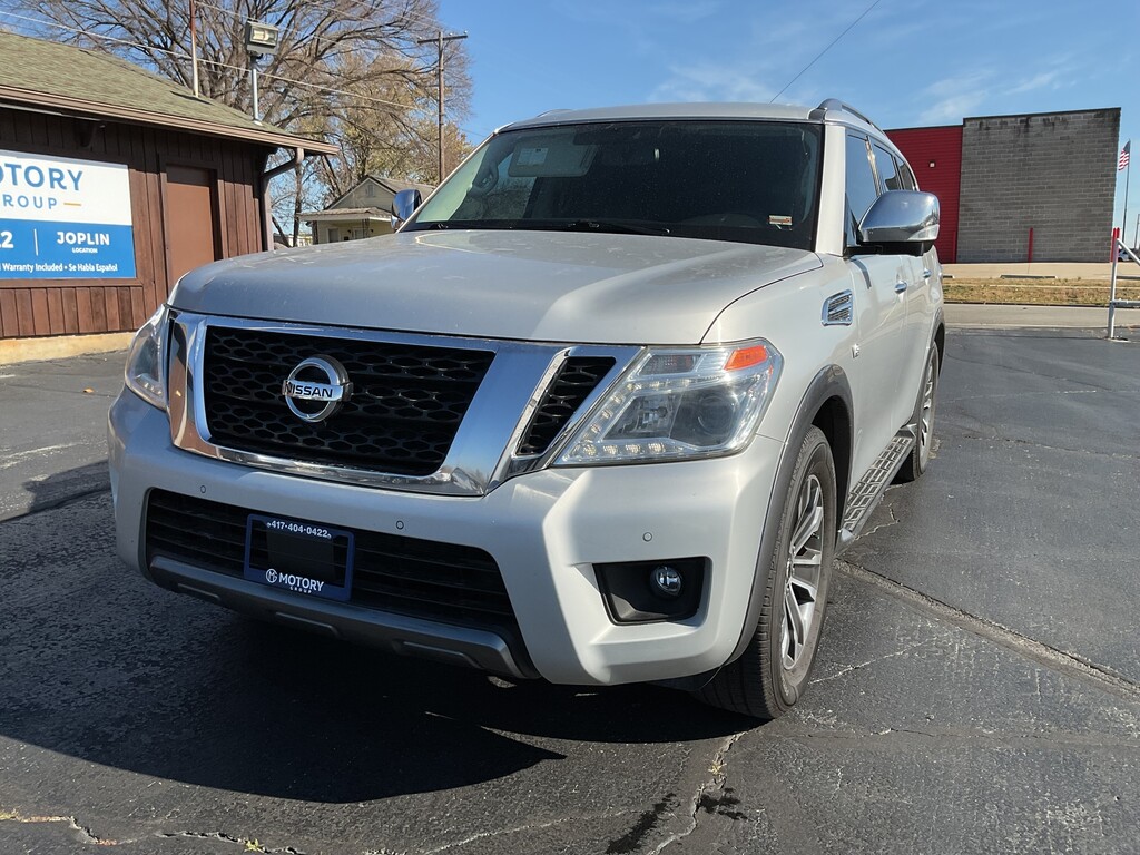 2019 Nissan ARMADA Located at Motory Group Joplin light-box-slides