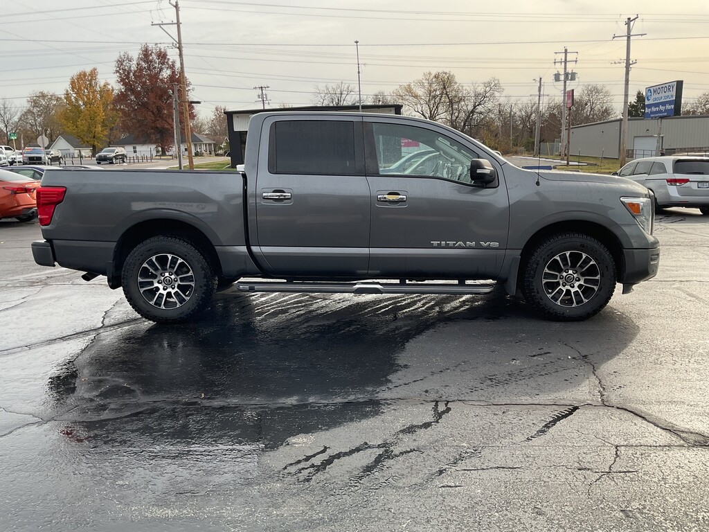 2020 Nissan TITAN Located at Motory Group Joplin light-box-slides