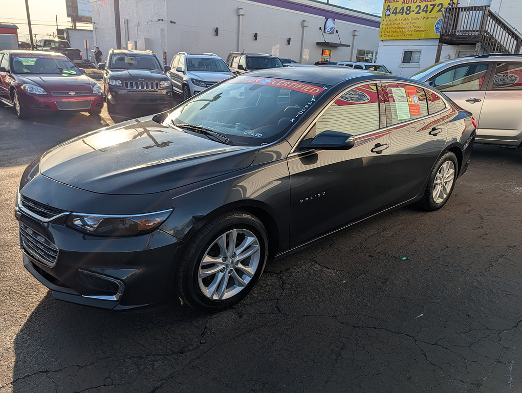 2016 Chevrolet MALIBU LT 1LT Located at Circus Auto Sales light-box-slides
