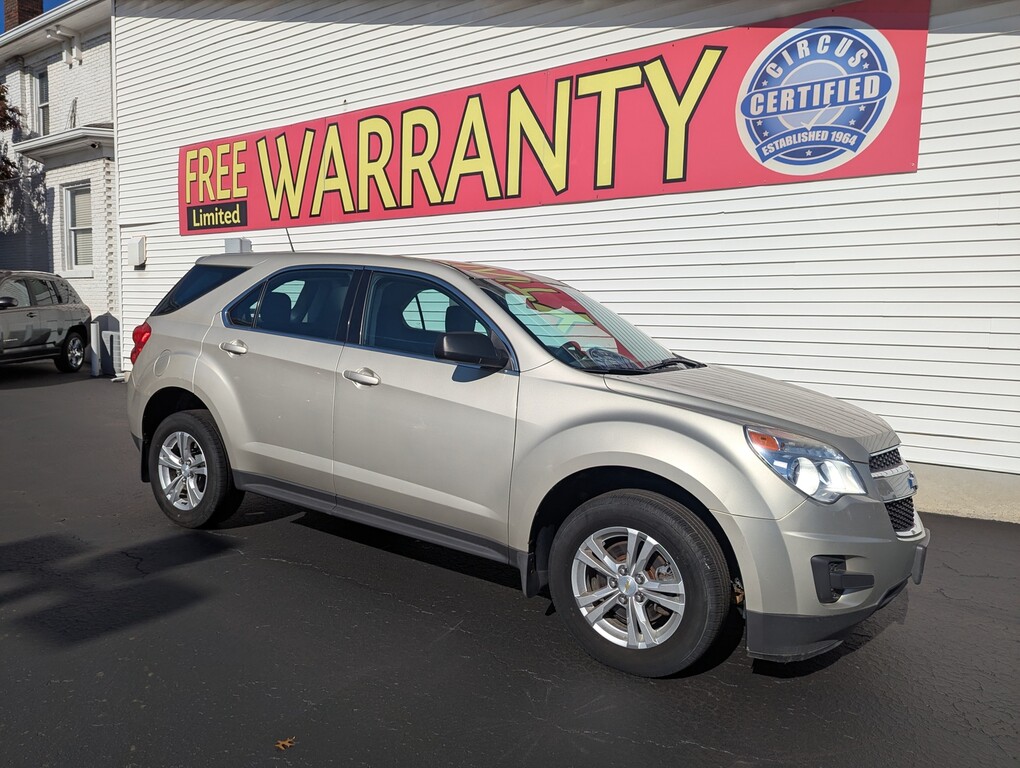 2013 Chevrolet EQUINOX LS Located at Circus Auto Sales light-box-slides