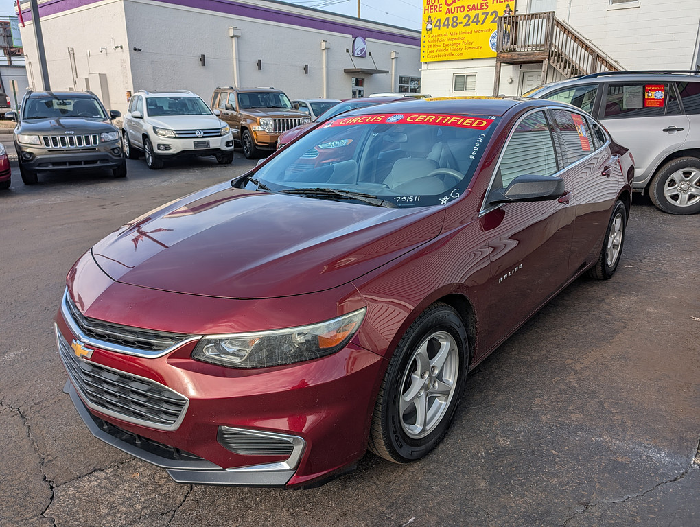 2016 Chevrolet MALIBU LS 1LS Located at Circus Auto Sales slide-image