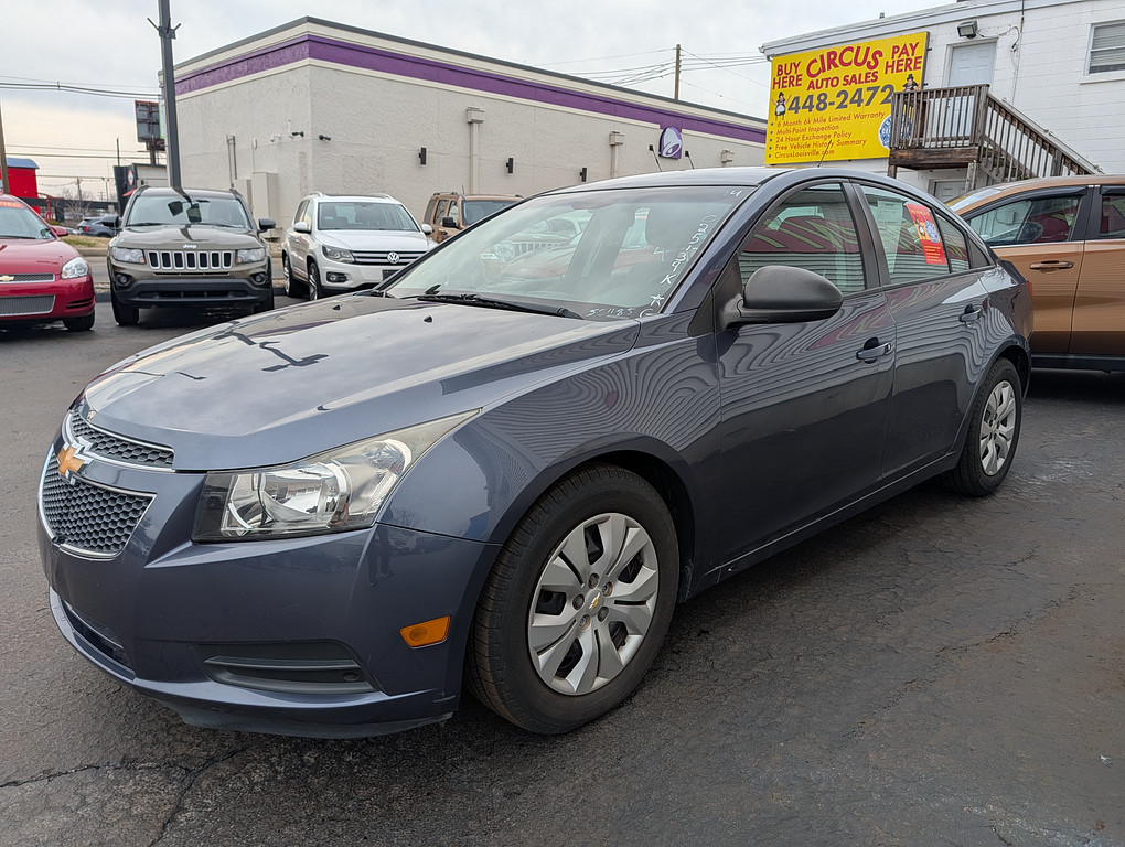 2014 Chevrolet CRUZE 1LS Located at Circus Auto Sales light-box-slides