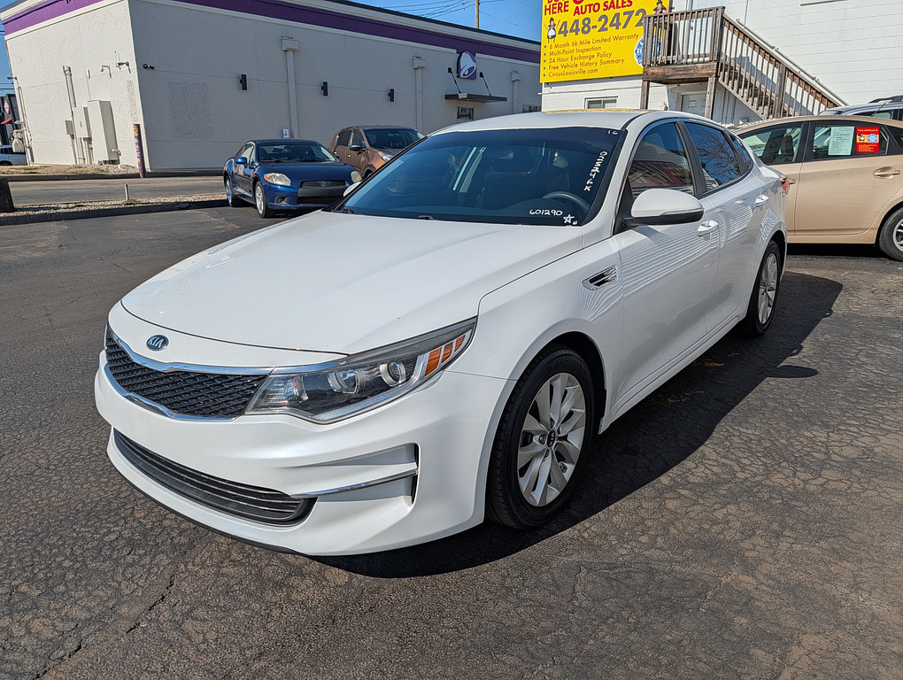 2016 Kia Optima lx Located at Circus Auto Sales light-box-slides