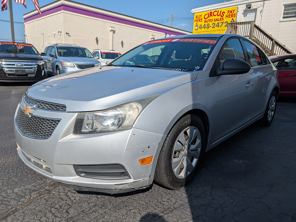2012 Chevrolet CRUZE 2LS Located at Circus Auto Sales light-box-slides