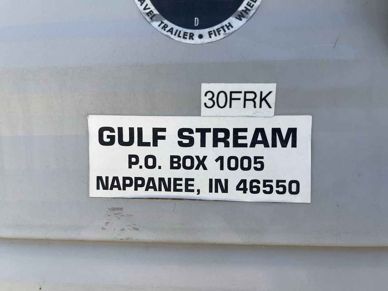 2018 GULF STREAM CONQUEST 30FRK