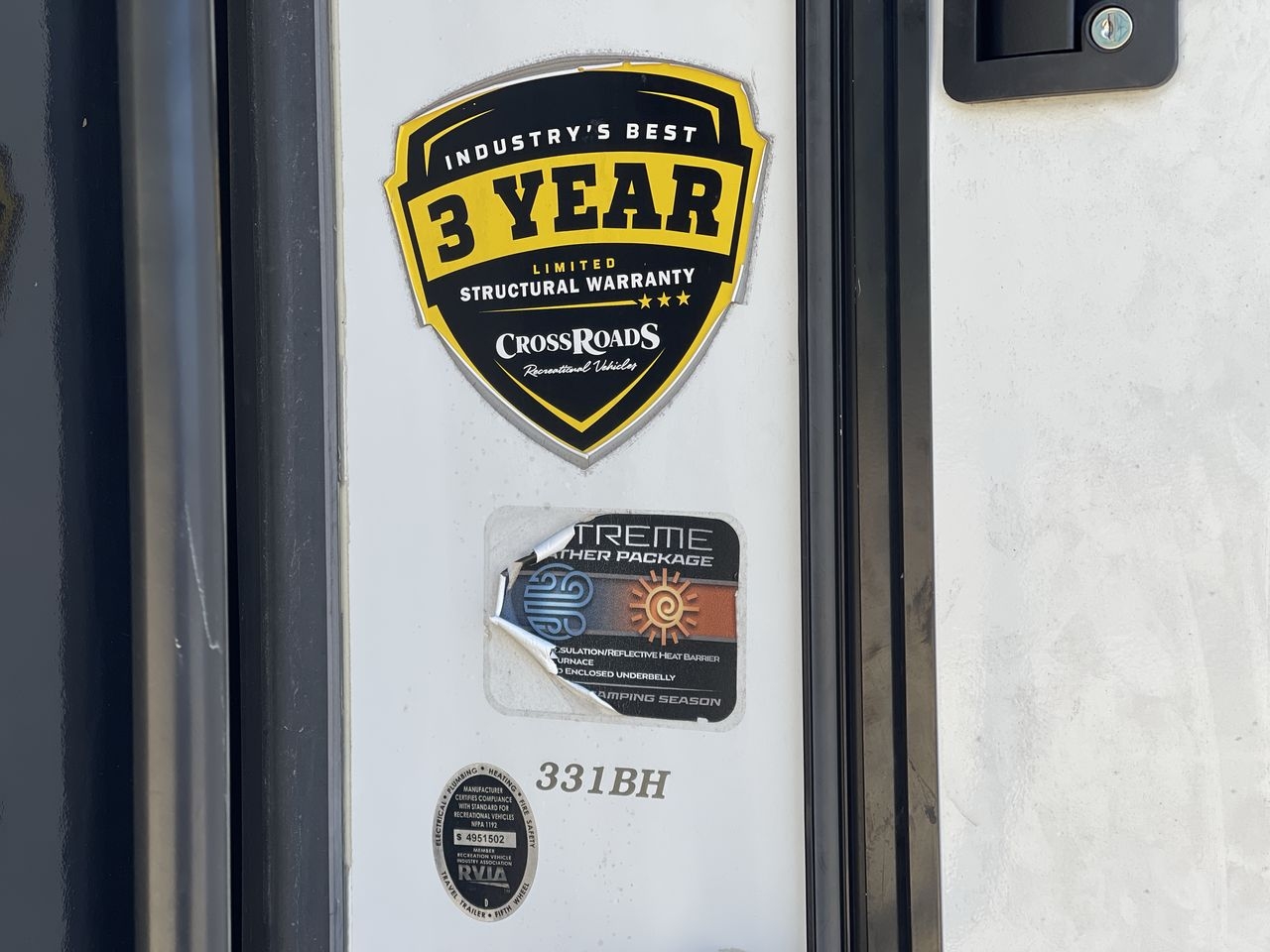 2018 KEYSTONE SUNSET TRAIL 331BH