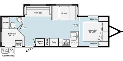 2022 WINNEBAGO MINNIE WINNIE 2801BH