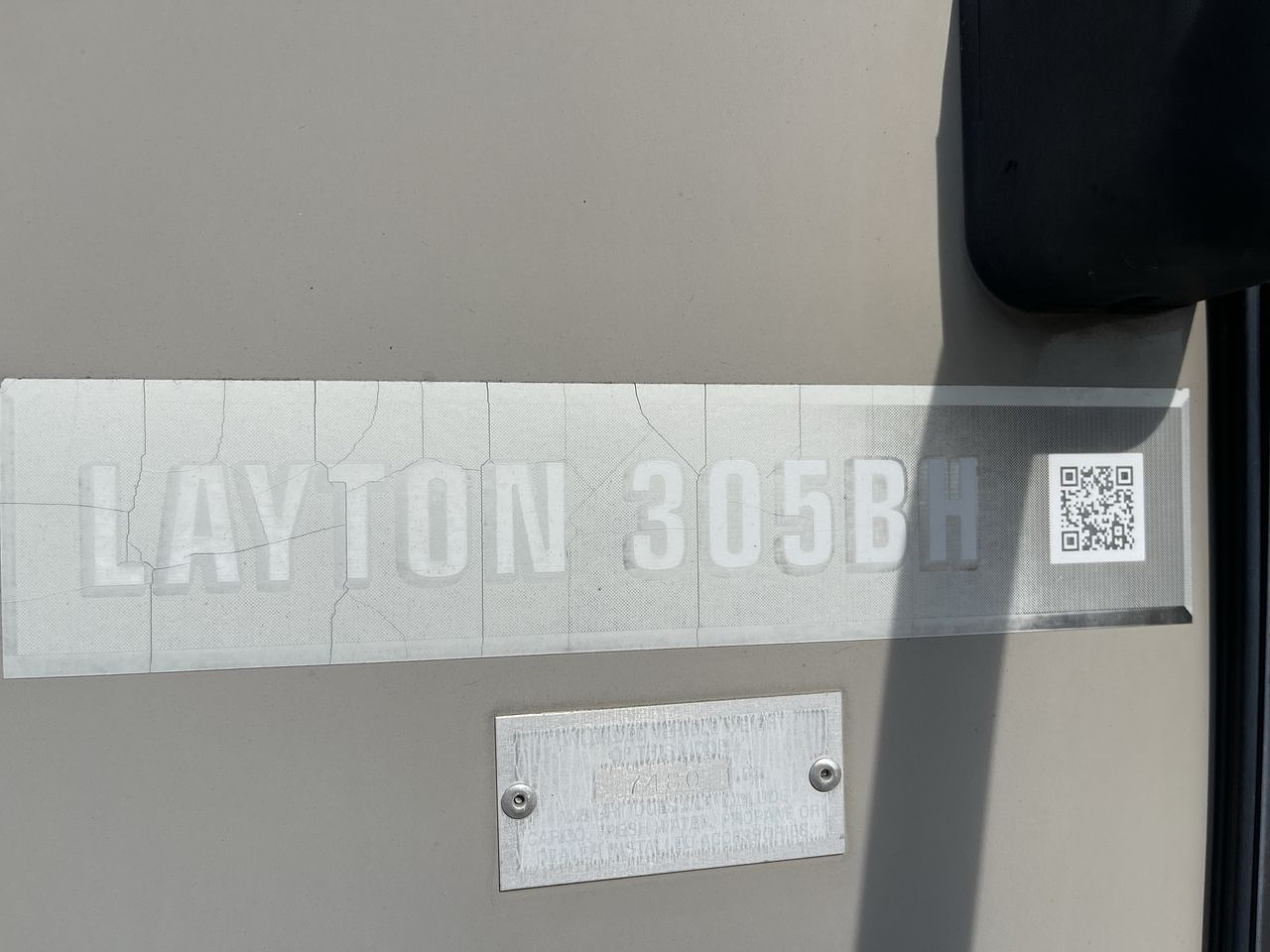 2016 LAYTON 305BH