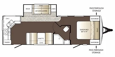 2012 KEYSTONE OUTBACK 272RK