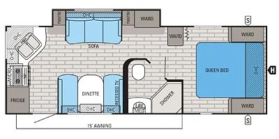2016 JAYCO WHITEHAWK 24RKS