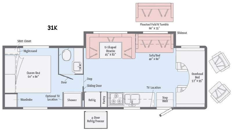 2016 WINNEBAGO MINNIE WINNIE 31K