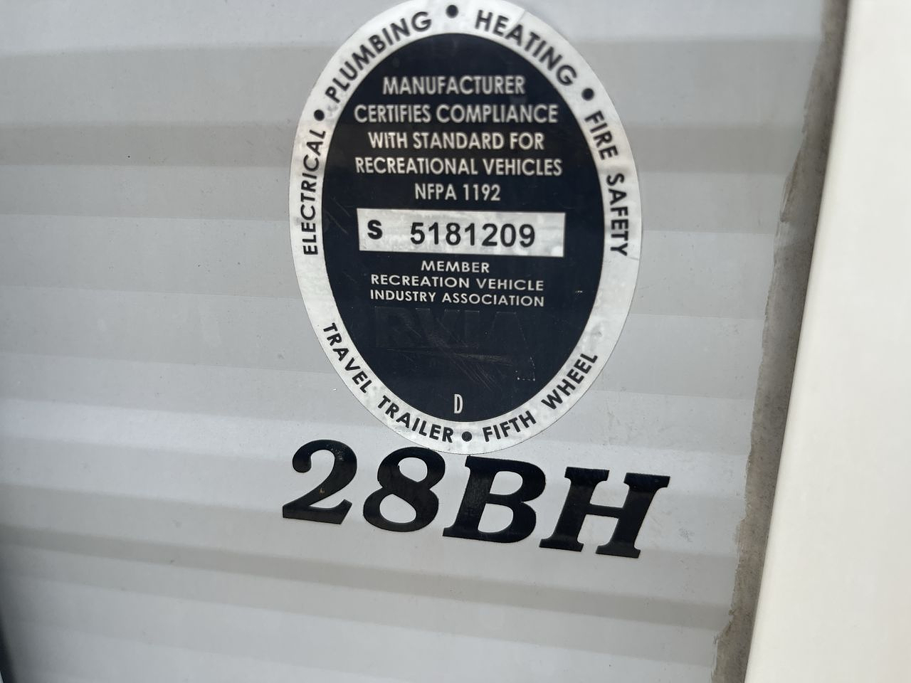 2019 FOREST RIVER SHASTA 28BH
