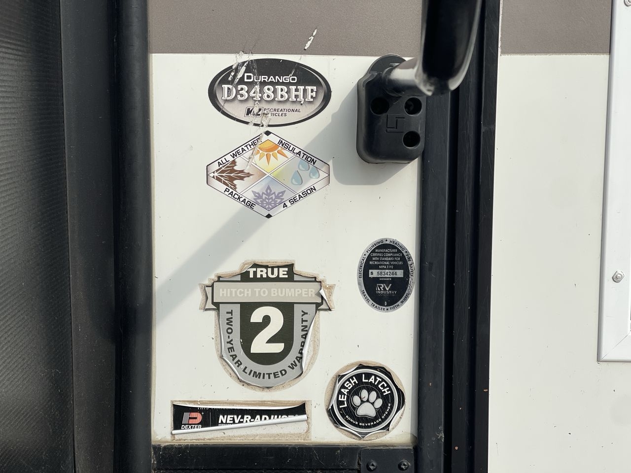 2021 KZ DURANGO 348BHF