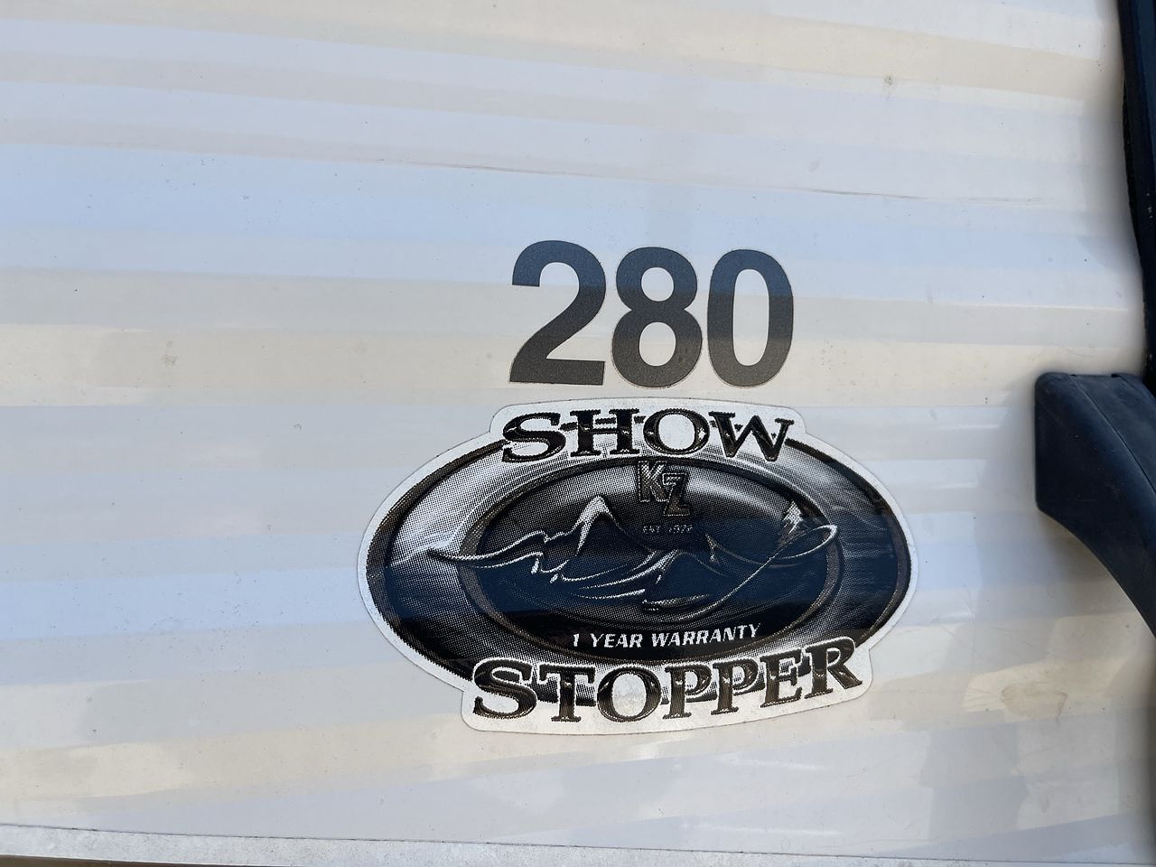 2016 K-Z SPORTSMEN 280BHSS