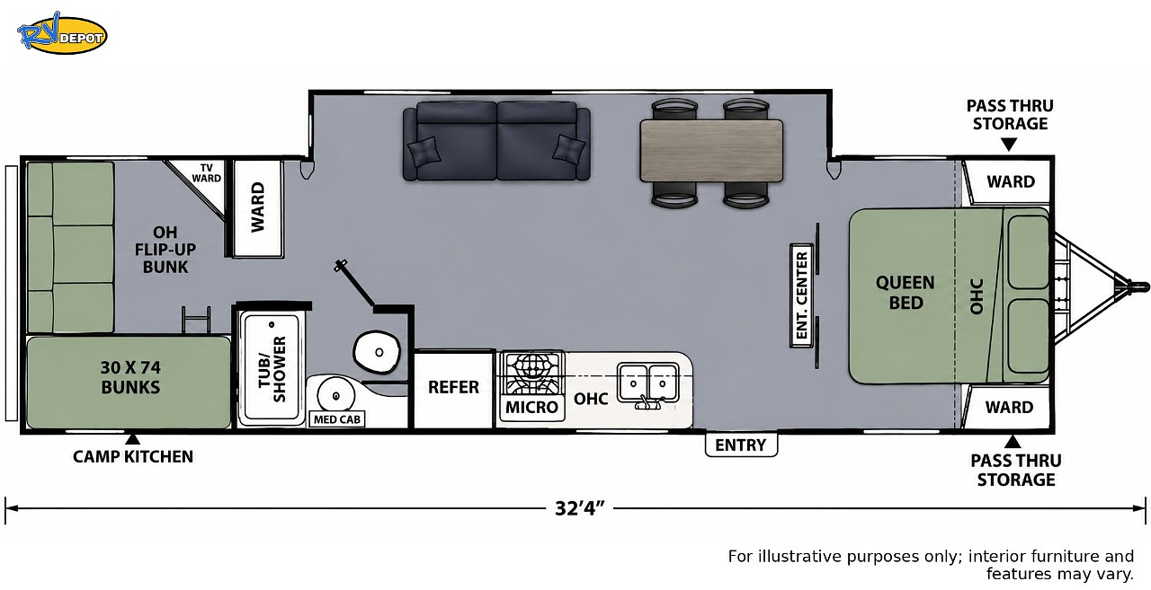 2019 COACHMEN APEX 289TBSS