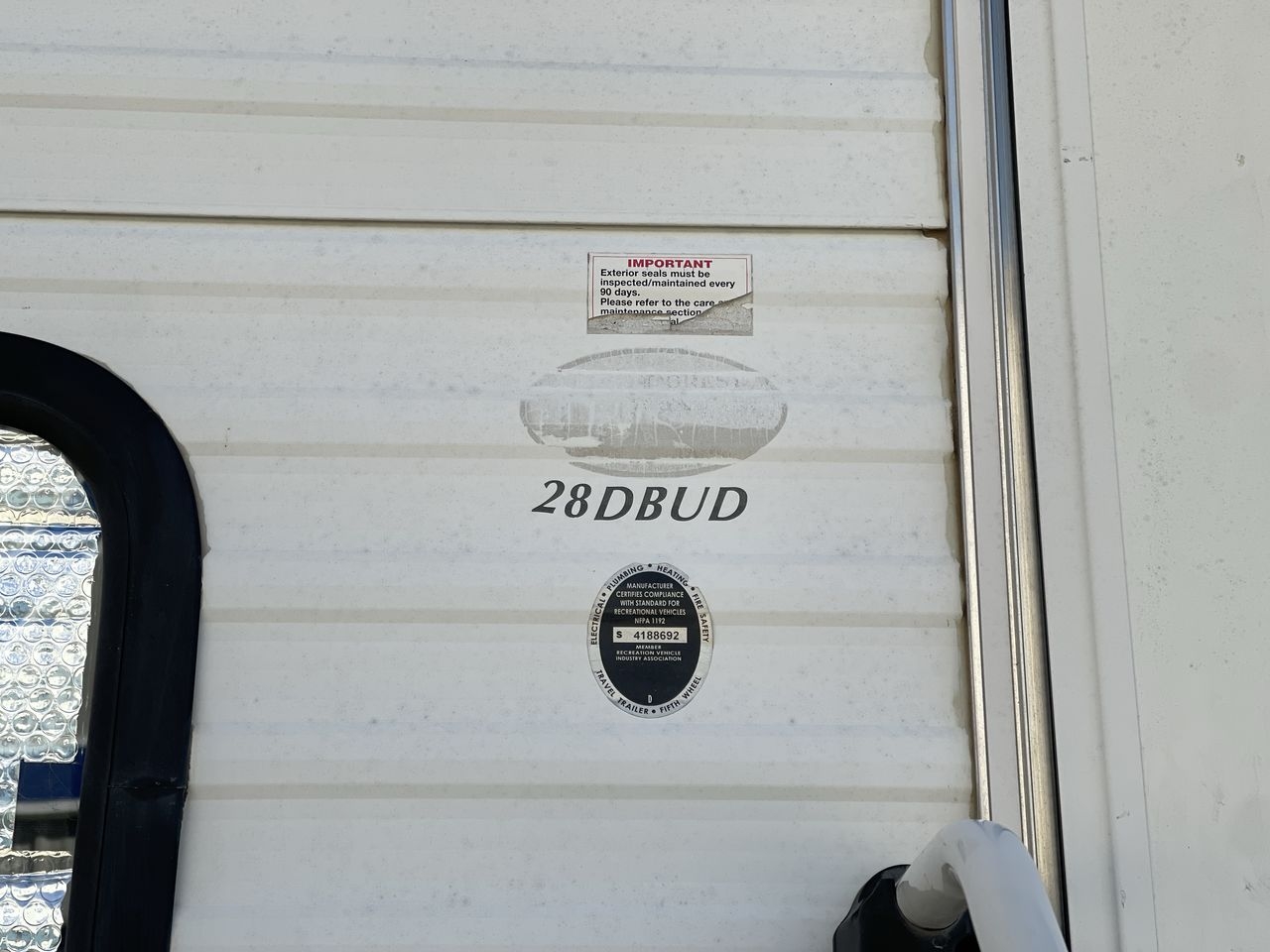 2017 FOREST RIVER WILDWOOD 28DBUD