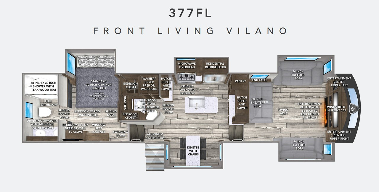 2022 VANLEIGH VILANO 377FL