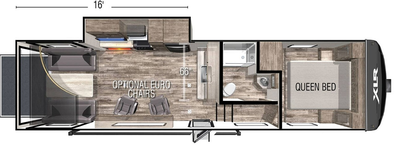 2021 FOREST RIVER XLR 335LRLE