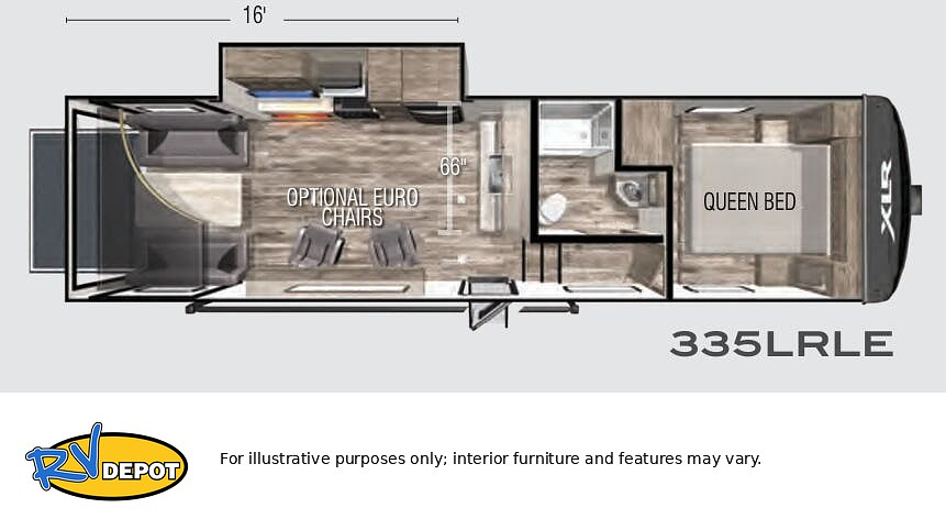 2021 FOREST RIVER XLR 335LRLE