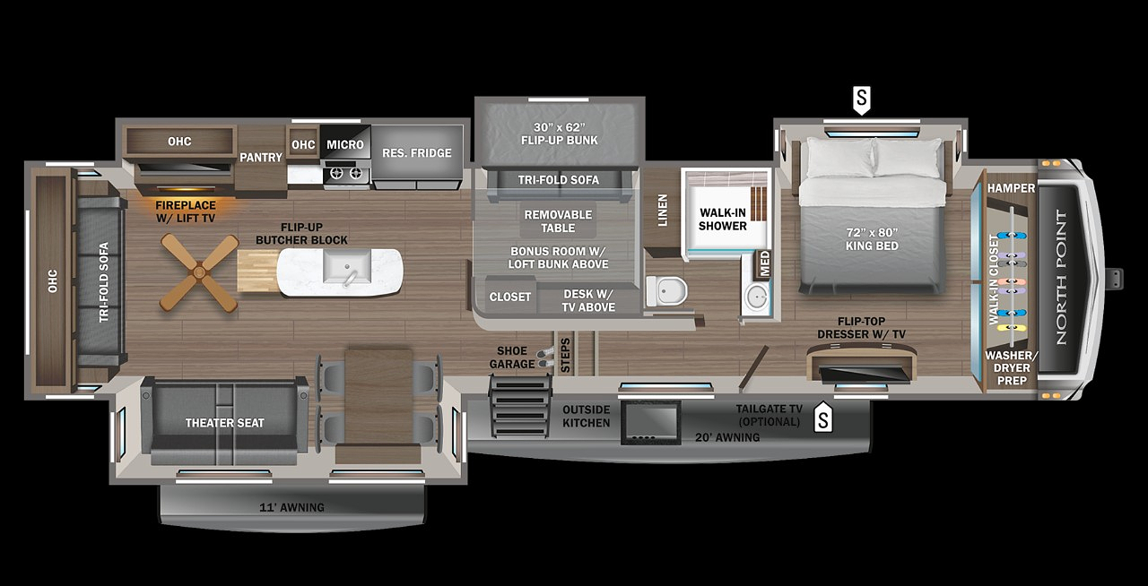 2023 JAYCO NORTH POINT 377RLBH