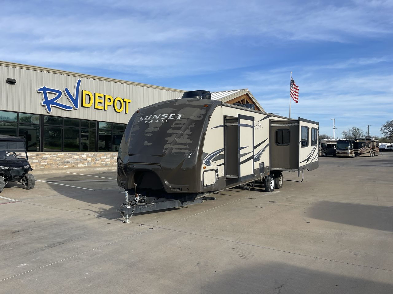 2014 CROSSROADS SUNSET TRAIL 32RL