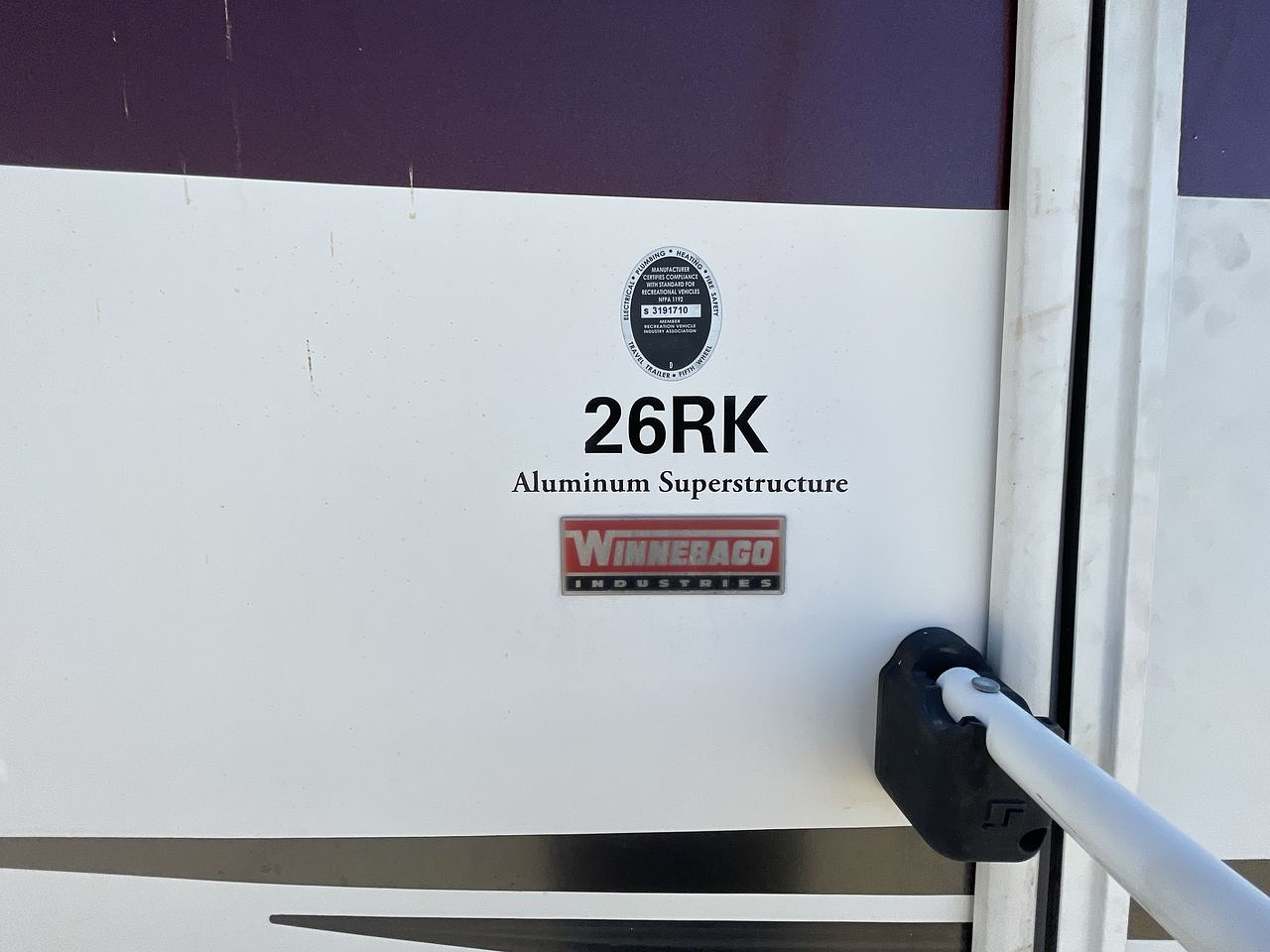 2013 WINNEBAGO ONE 26RK