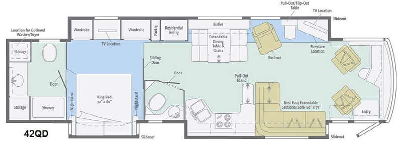2013 ITASCA ELLIPSE 42QD