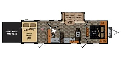 2015 DUTCHMEN RUBICON 2900