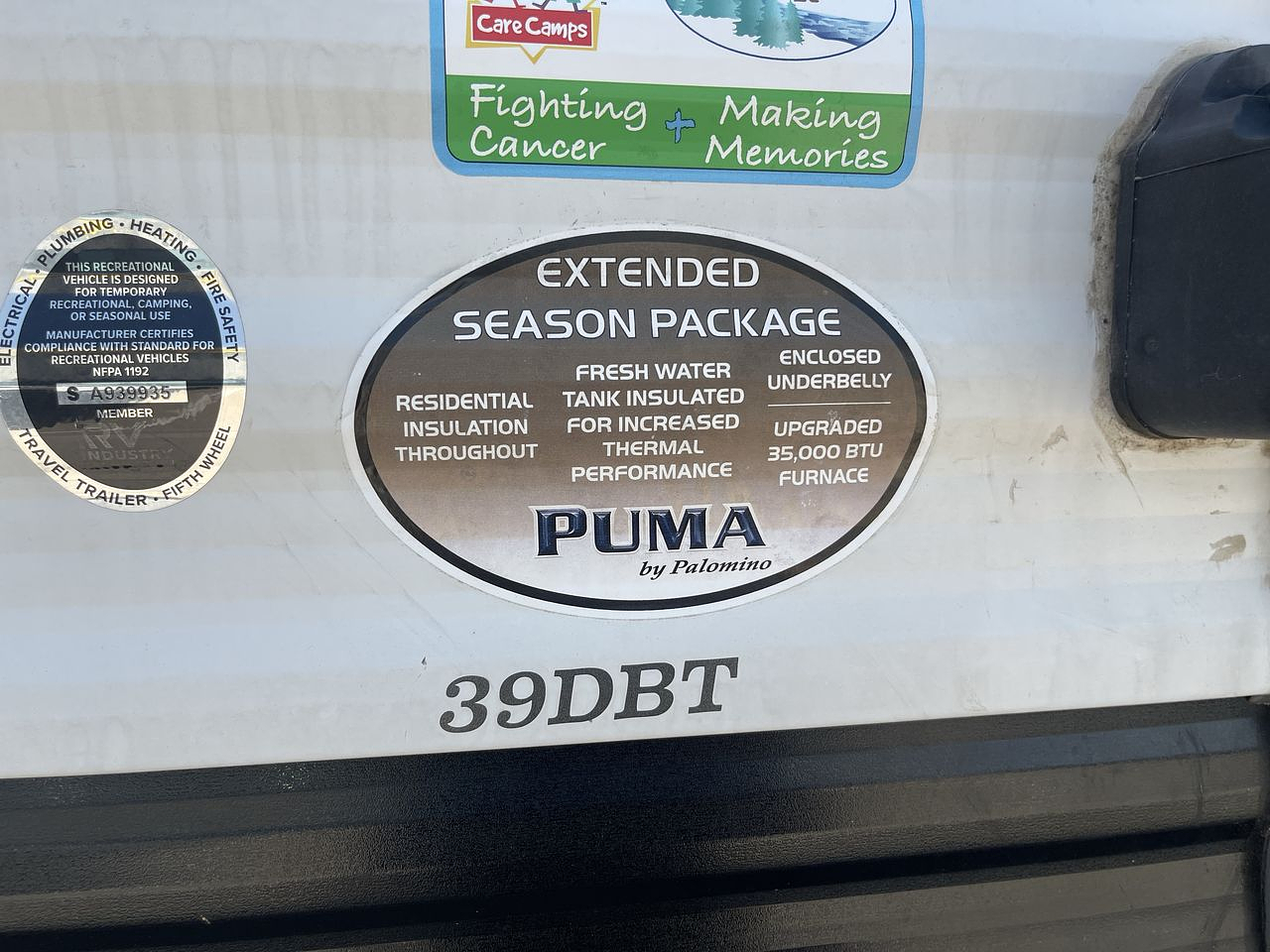 2024 PALOMINO PUMA 39DBT