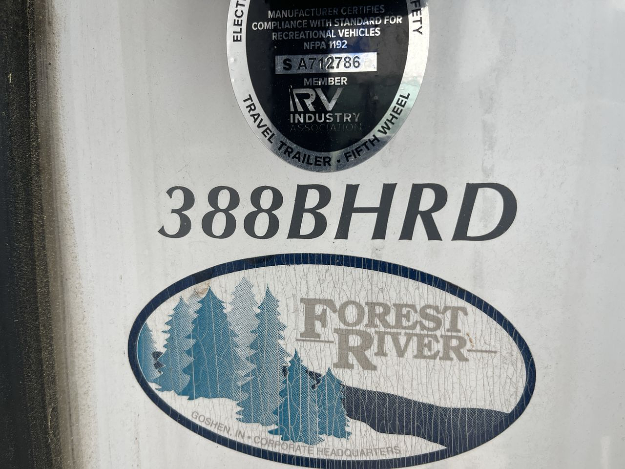 2023 FOREST RIVER SIERRA 388BHRD