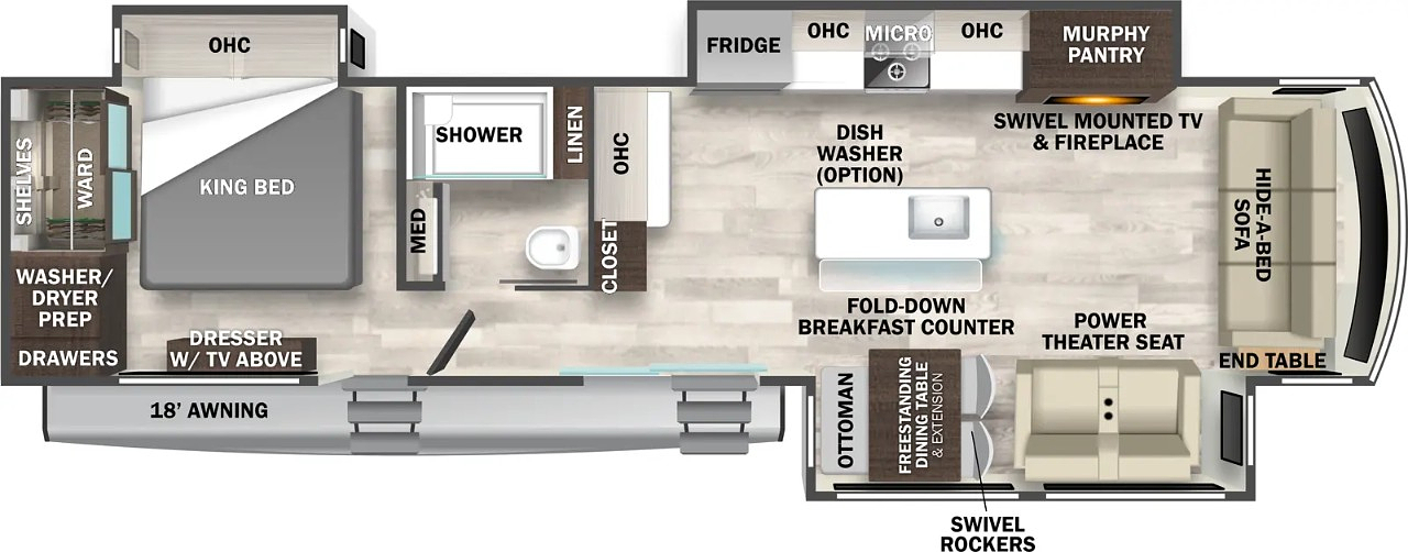 2015 FOREST RIVER CEDAR CREEK 40CCK